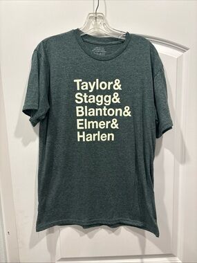 Forest Green Crewneck Graphic Short Sleeve Tee